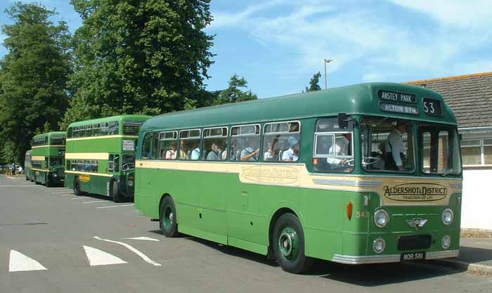 Aldershot & District AEC Reliance Metro Cammell 543